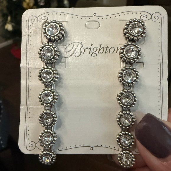 Brighton Twinkle Link Earrings NWT - Picture 2 of 4